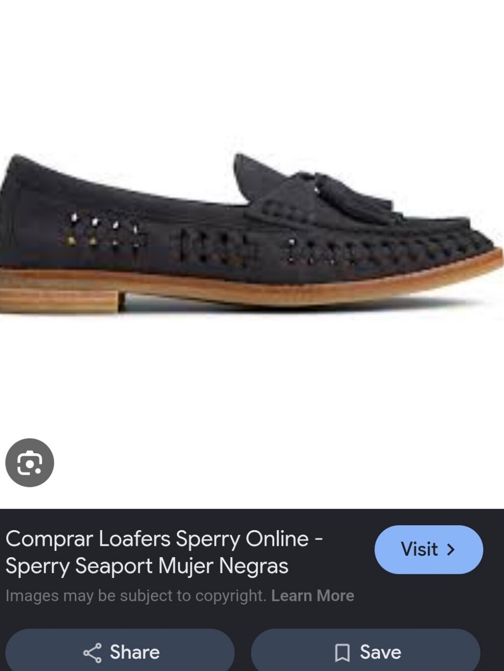 Sperry Seaport Penny Loafers Size 9